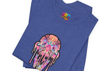 Pastel Ice Cream Symmetrical Drip Tee