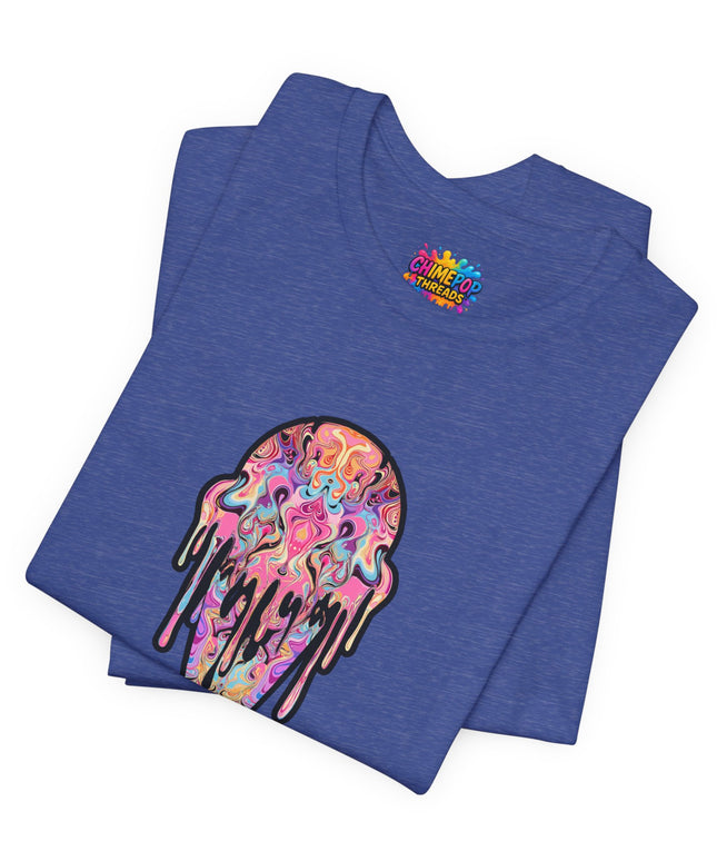 Pastel Ice Cream Symmetrical Drip Tee
