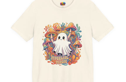 Mycelial Magic Orange Glow Ghost Tee