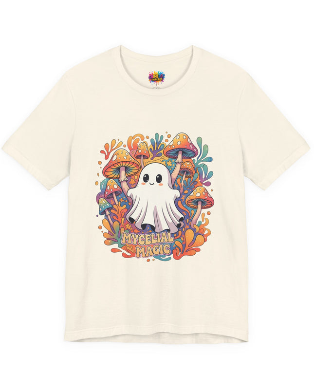 Mycelial Magic Orange Glow Ghost Tee