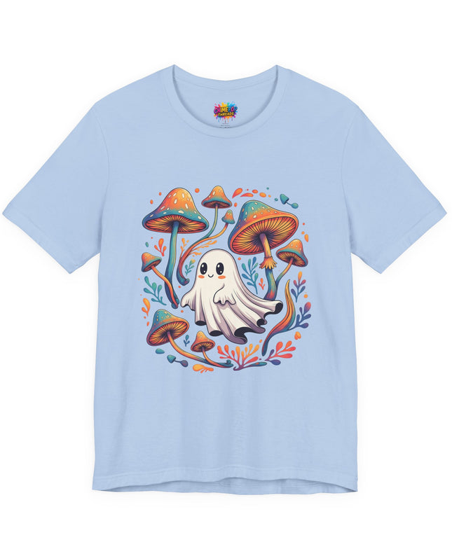 Mycelial Magic Ghost Mushroom Tee