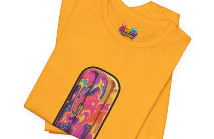 Psychedelic Rainbow Popsicle Drip Tee
