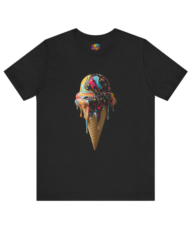 Pastel Marble Swirl Ice Cream Tee