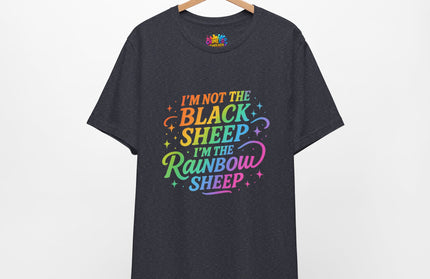 Rainbow Sheep Quote Tee