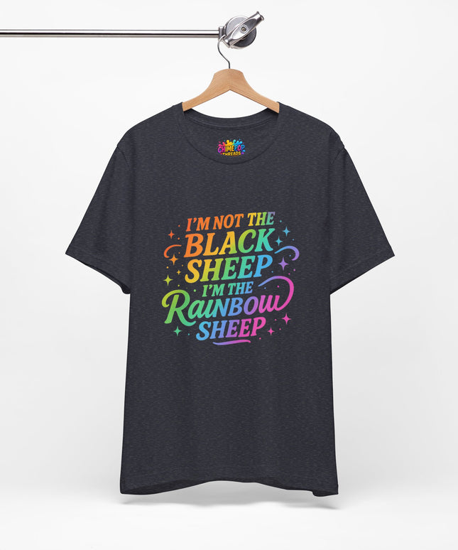 Rainbow Sheep Quote Tee