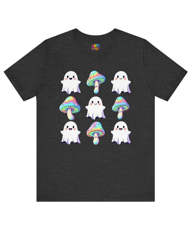 Kawaii Ghost Mushroom Tee