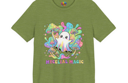 Mycelial Magic Rainbow Ghost Tee