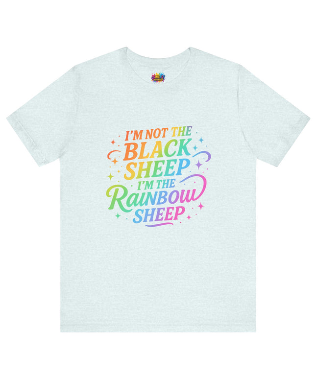 Rainbow Sheep Quote Tee