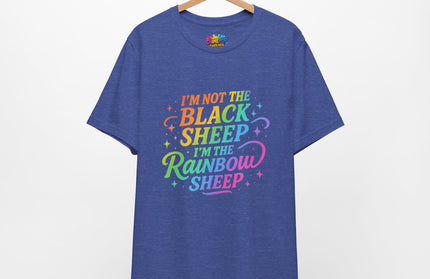 Rainbow Sheep Quote Tee