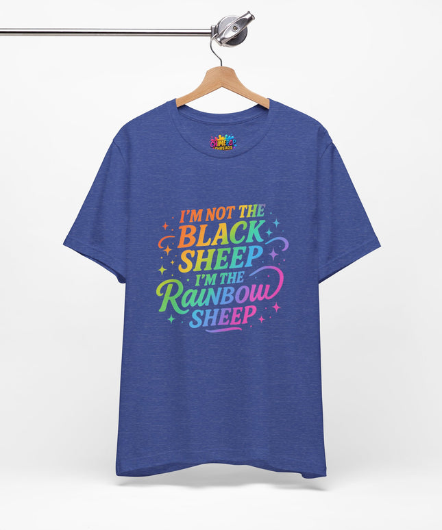 Rainbow Sheep Quote Tee