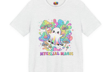 Mycelial Magic Rainbow Ghost Tee
