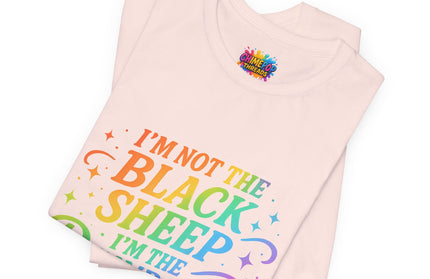 Rainbow Sheep Quote Tee