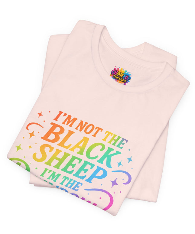 Rainbow Sheep Quote Tee