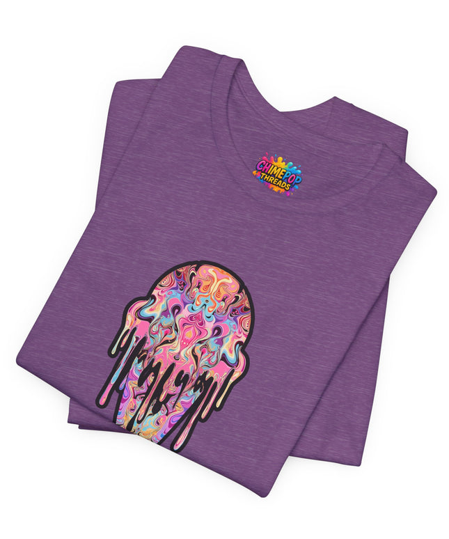 Pastel Ice Cream Symmetrical Drip Tee