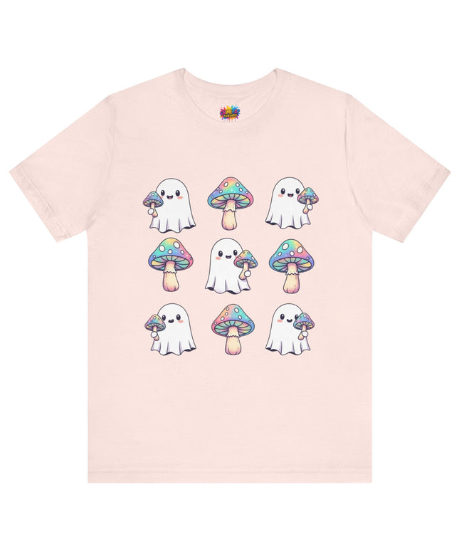 Small Ghost Mushroom Tee