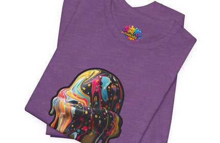 Pastel Marble Swirl Ice Cream Tee
