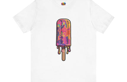 Psychedelic Rainbow Popsicle Drip Tee