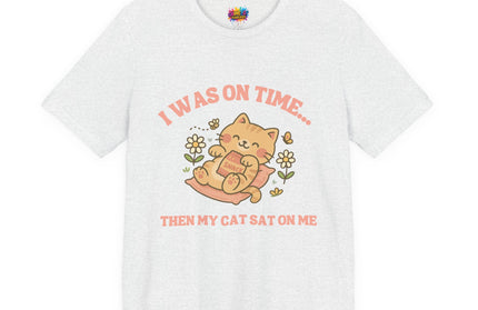 Cat Sat On Me Tee