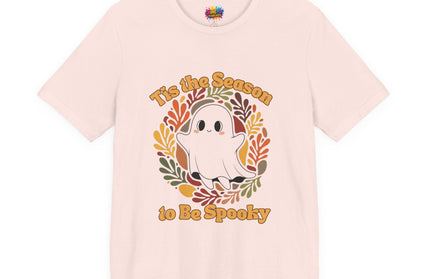 Tis The Season Spooky Black Ghost Tee