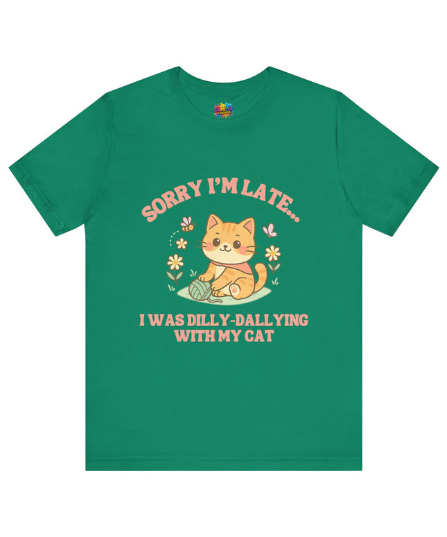 Dilly Dally Cat Tee