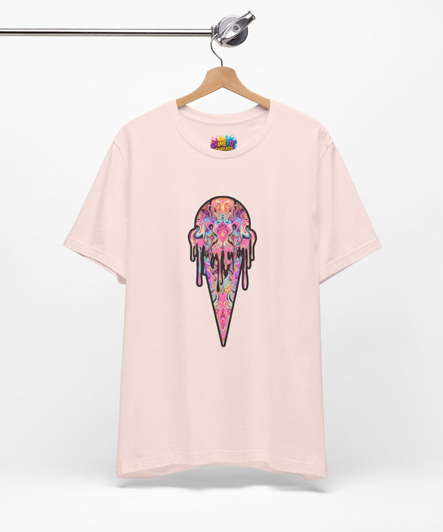 Pastel Ice Cream Symmetrical Drip Tee