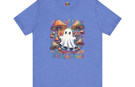 Mycelial Magic Rainbow Ghost Tee
