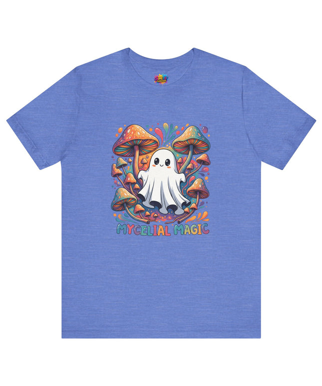 Mycelial Magic Rainbow Ghost Tee