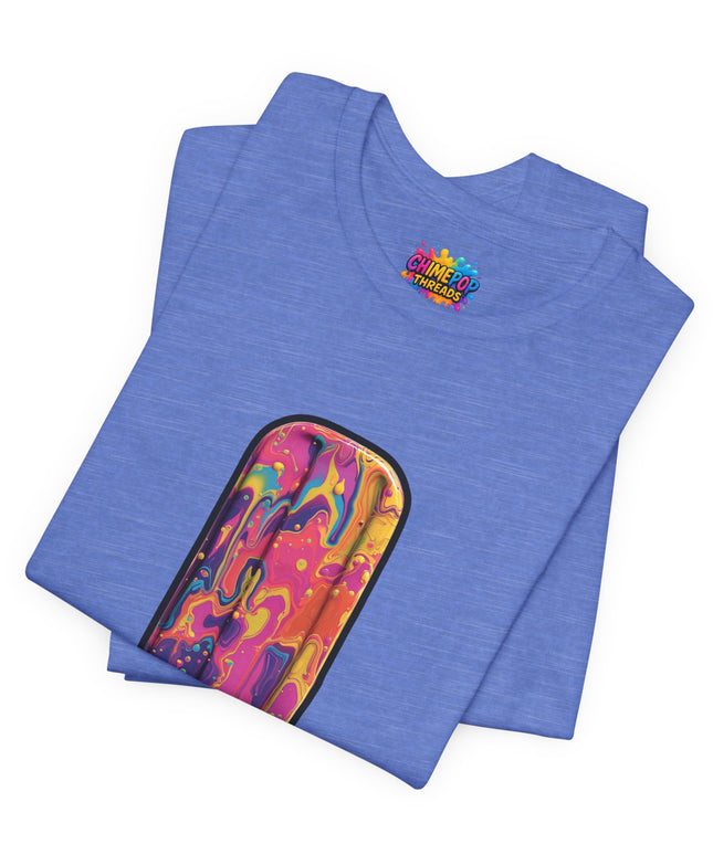 Psychedelic Rainbow Popsicle Drip Tee