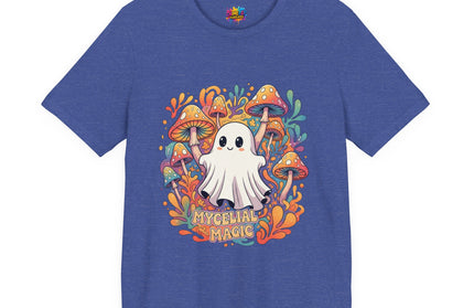 Mycelial Magic Orange Glow Ghost Tee