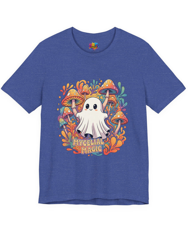Mycelial Magic Orange Glow Ghost Tee