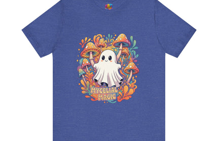 Mycelial Magic Orange Glow Ghost Tee