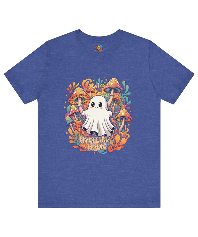 Mycelial Magic Orange Glow Ghost Tee