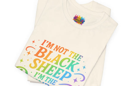 Rainbow Sheep Quote Tee