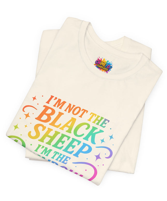 Rainbow Sheep Quote Tee