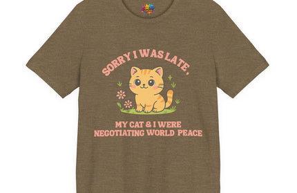 Negotiating Peace Cat Tee