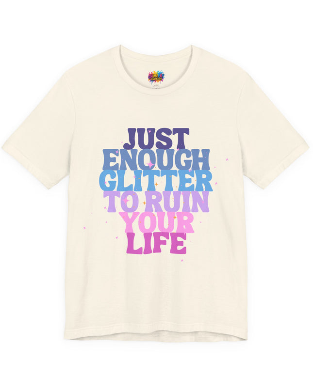 Just Enough Glitter Pastel Tee