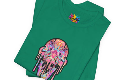 Pastel Ice Cream Symmetrical Drip Tee