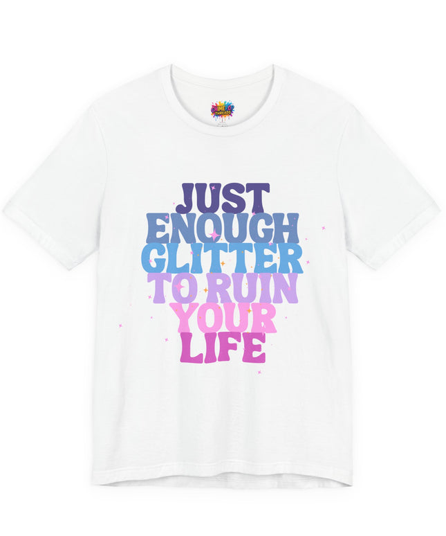 Just Enough Glitter Pastel Tee