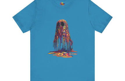 Psychedelic Ghost Rainbow Drip Spirit Tee