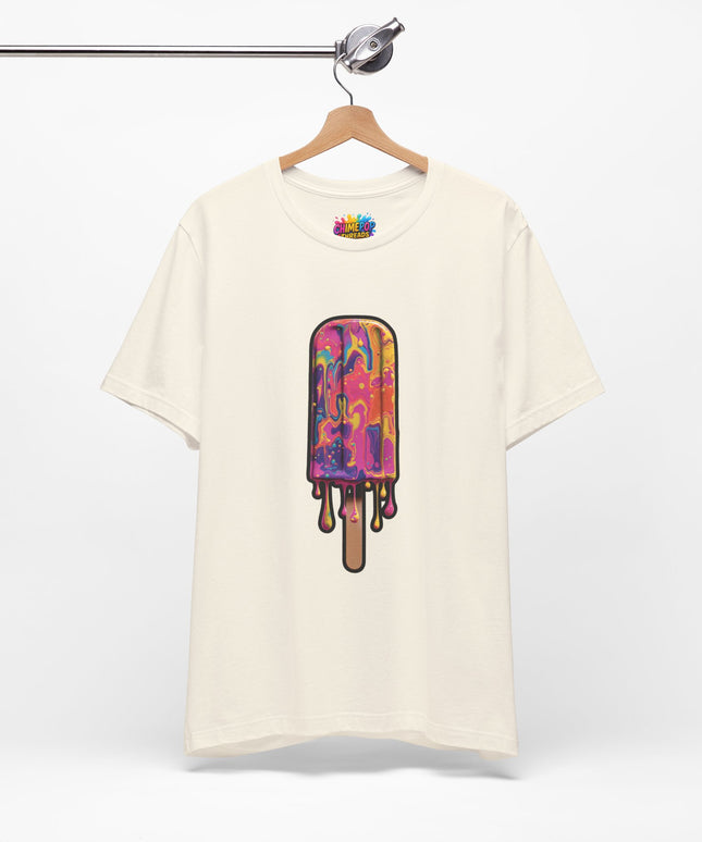 Psychedelic Rainbow Popsicle Drip Tee