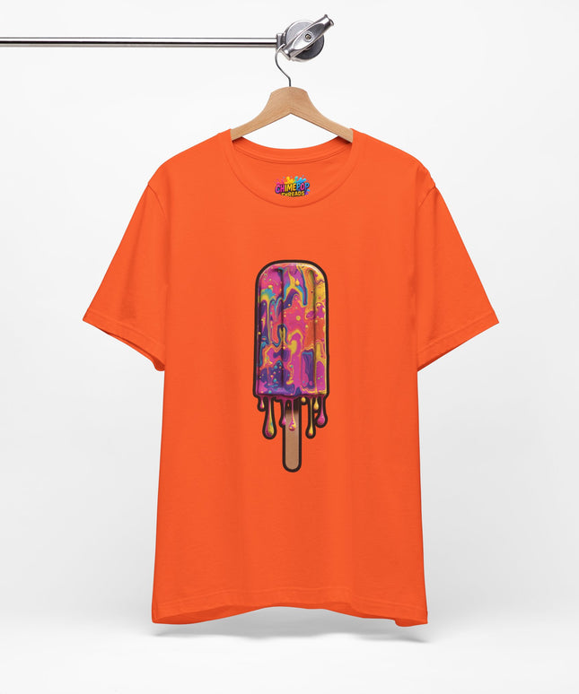 Psychedelic Rainbow Popsicle Drip Tee
