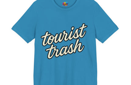 Tourist Trash Script Tee