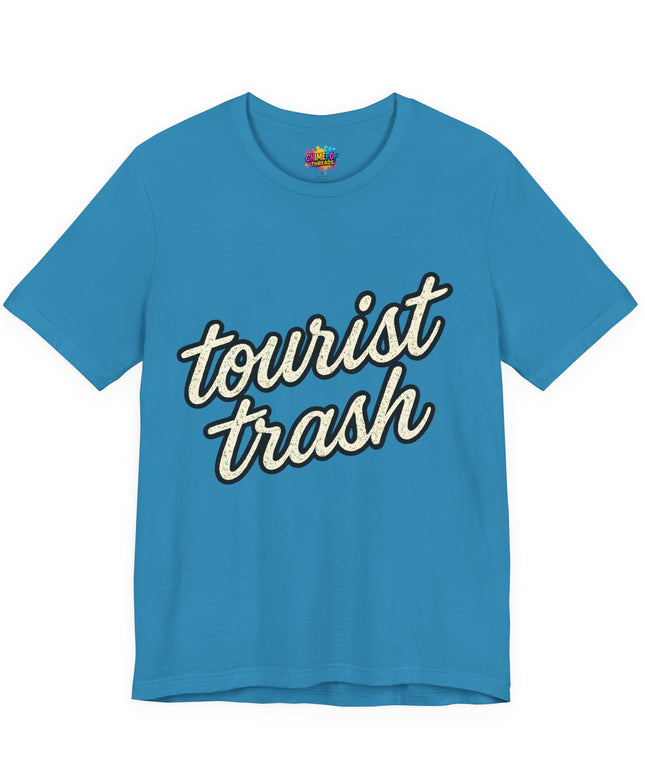 Tourist Trash Script Tee