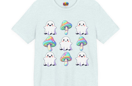 Kawaii Ghost Mushroom Tee