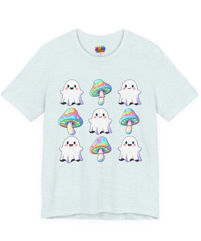 Kawaii Ghost Mushroom Tee