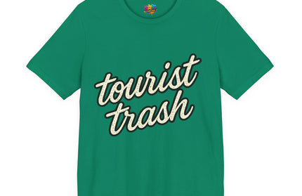 Tourist Trash Script Tee