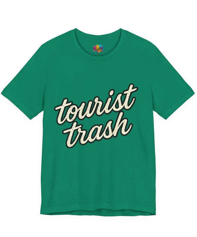 Tourist Trash Script Tee