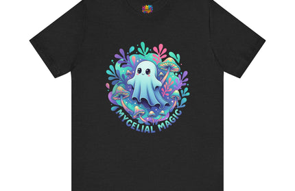 Mycelial Magic Blue Glow Ghost Tee