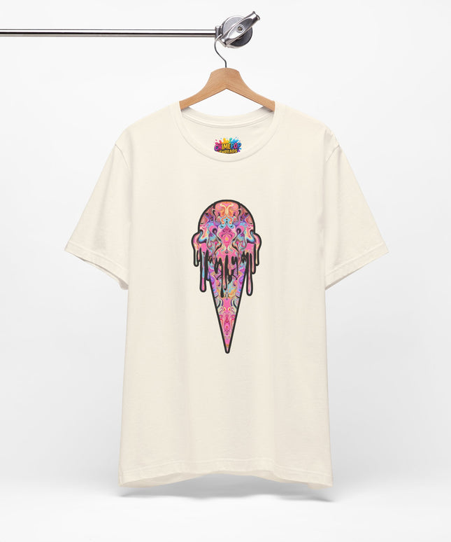 Pastel Ice Cream Symmetrical Drip Tee