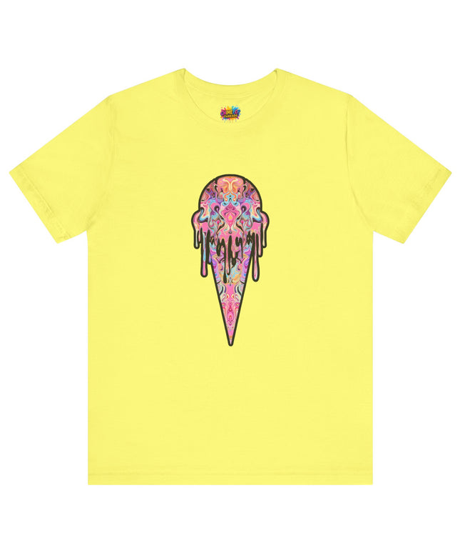 Pastel Ice Cream Symmetrical Drip Tee